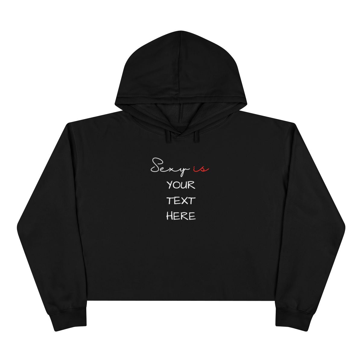 crop hoodie