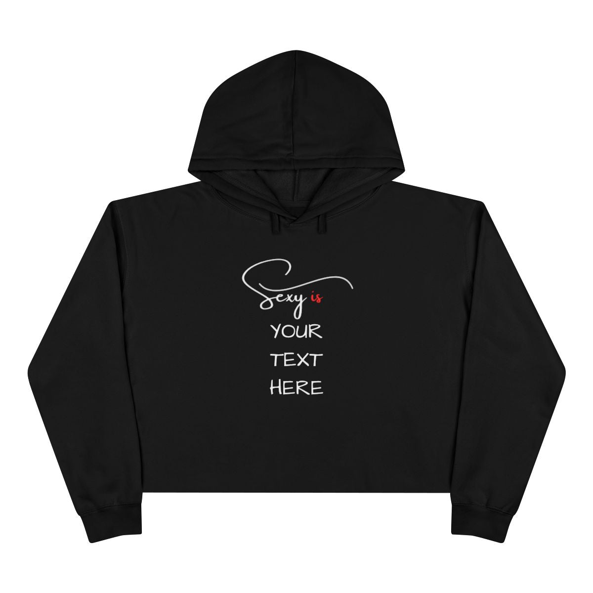 crop hoodie