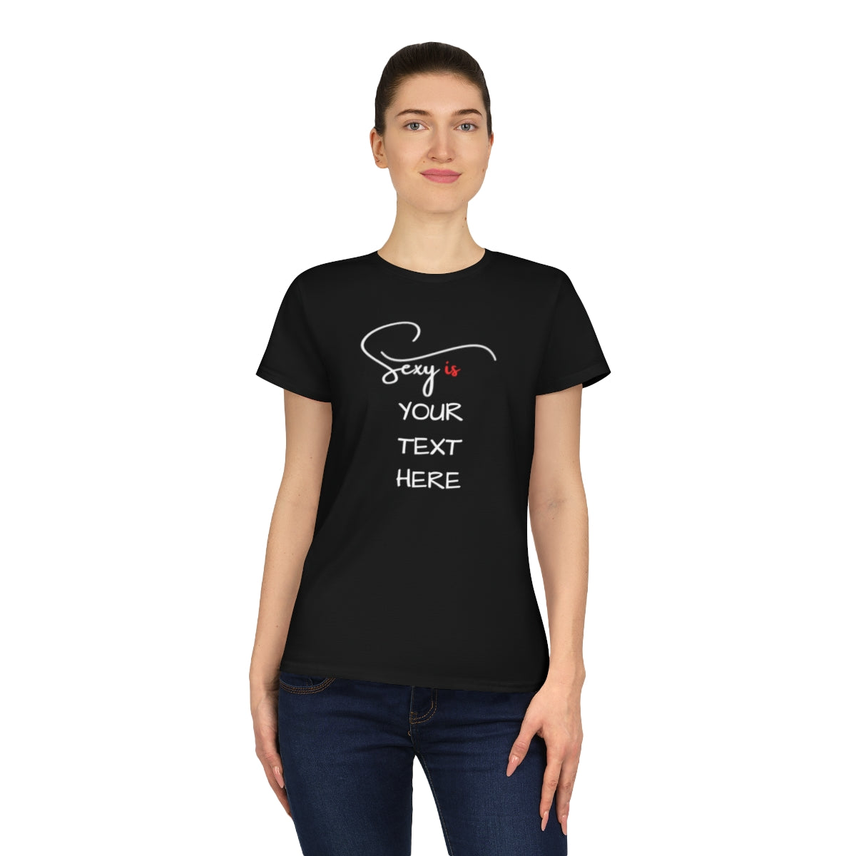 ladies' cotton t-shirt