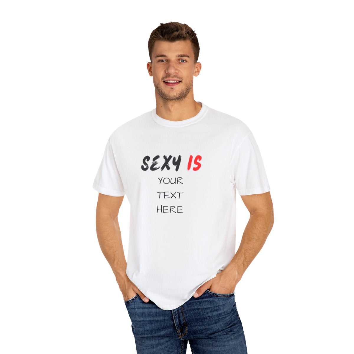 men's garment-dyed t-shirt