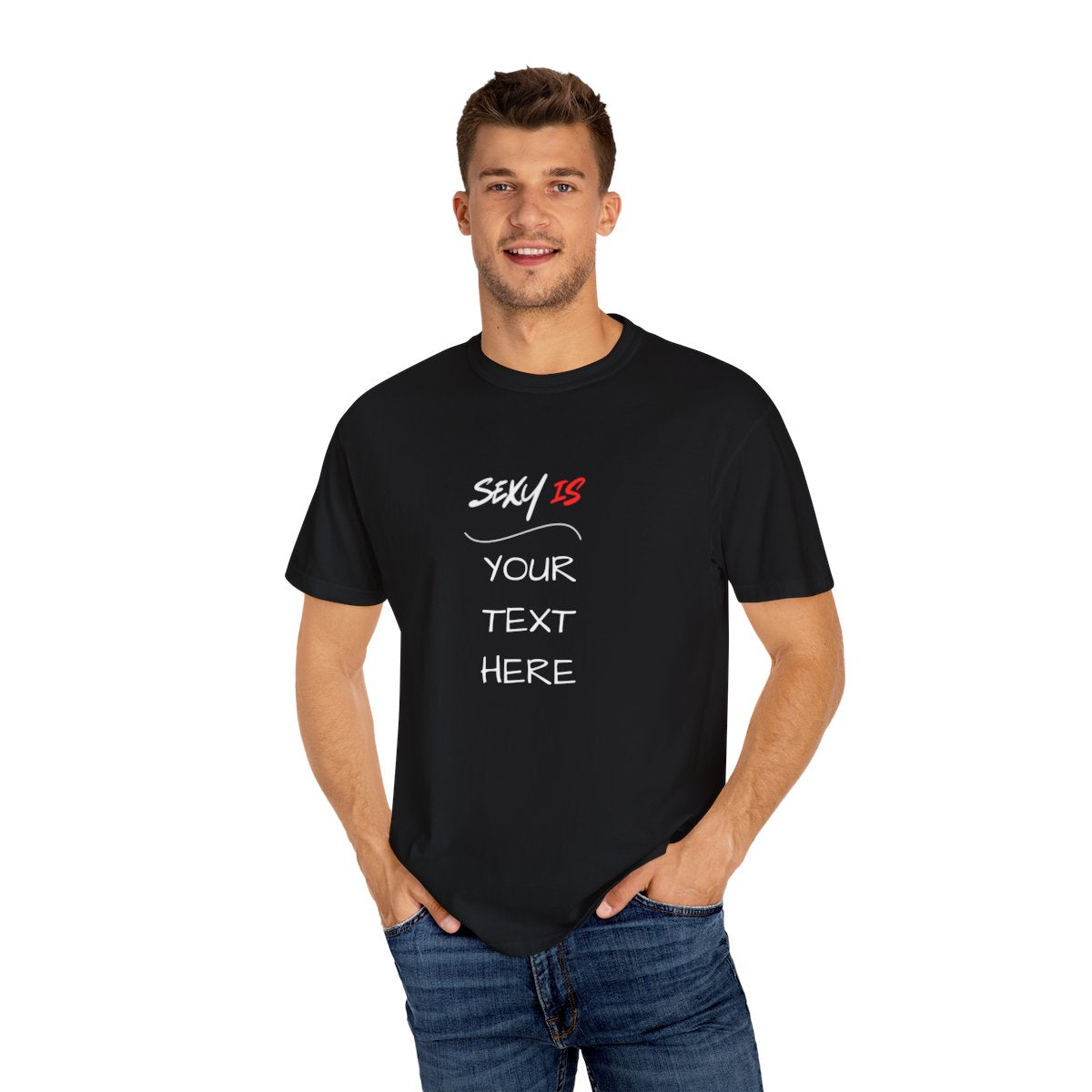 men's garment-dyed t-shirt