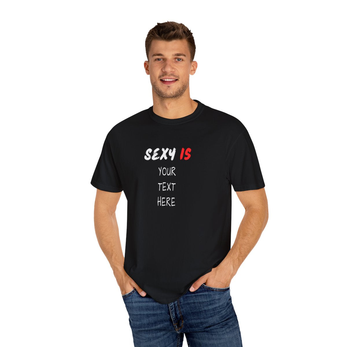 men's garment-dyed t-shirt