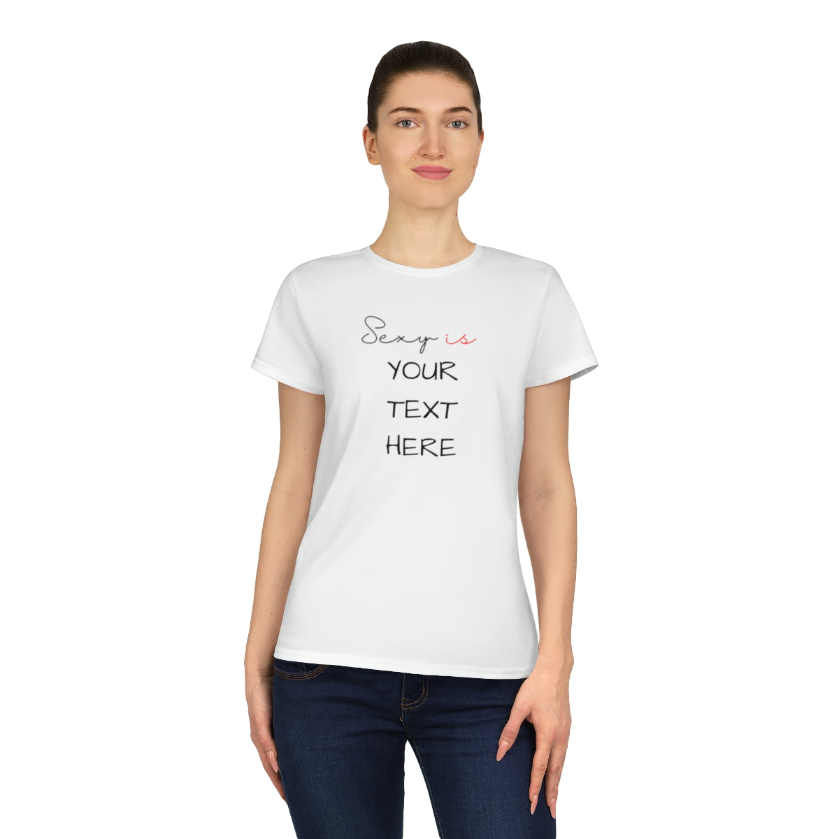 ladies' cotton t-shirt