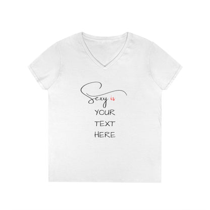 Ladies' V-Neck T-Shirt