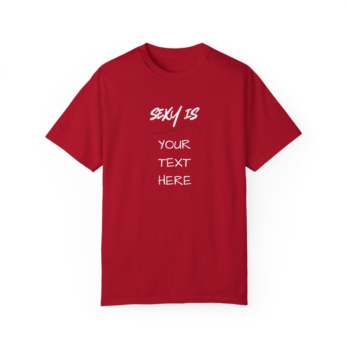 men's garment-dyed t-shirt