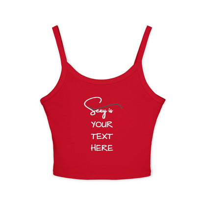 Women's Spaghetti Strap Tank Top